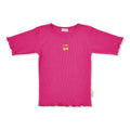 Rib T-Shirt | Rose Violet