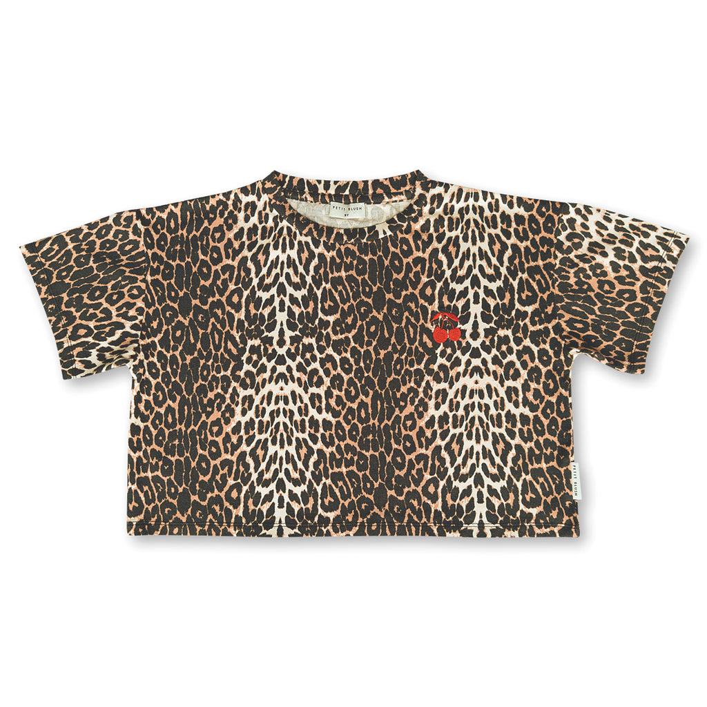 Boxy Fit T-Shirt | Leopard AOP