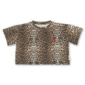 Boxy Fit T-Shirt | Leopard All-Over Print