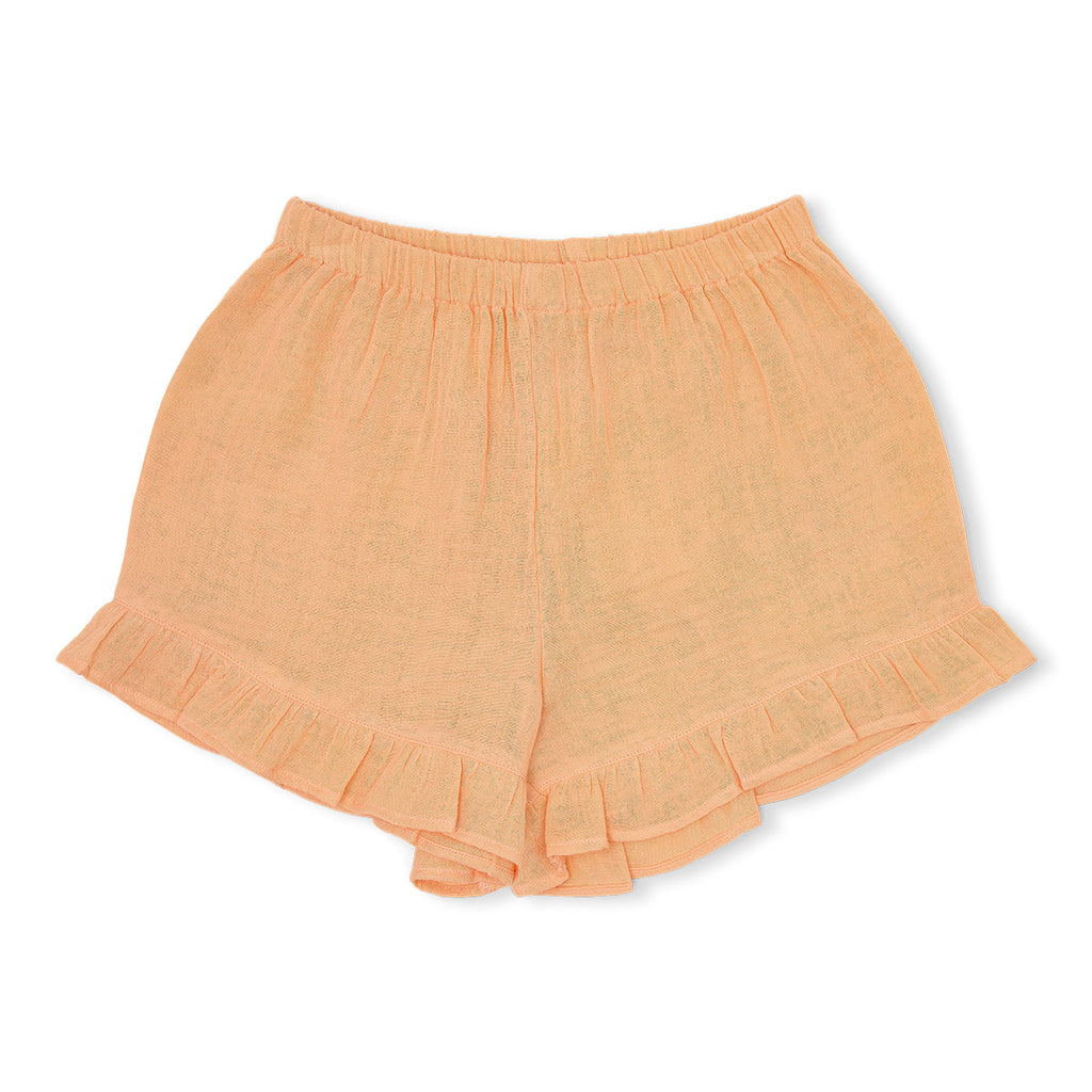 Luna Frill Short | Peach Cobbler