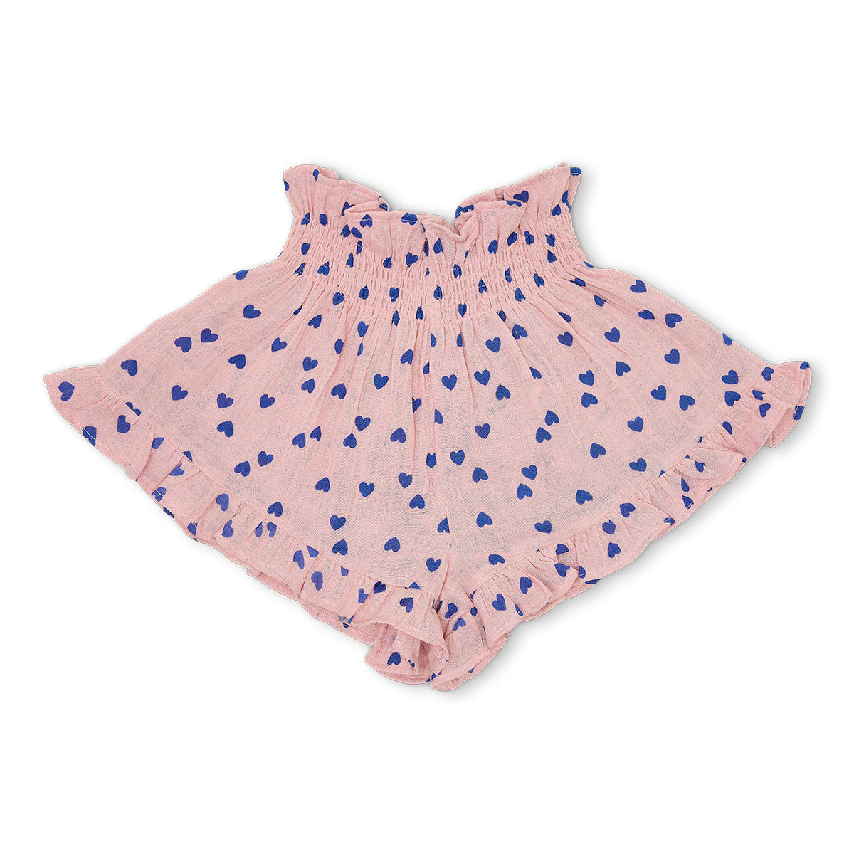 Smock Frill Short | Candy Hearts AOP