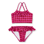 Ruffle Bikini | Berry Blush
