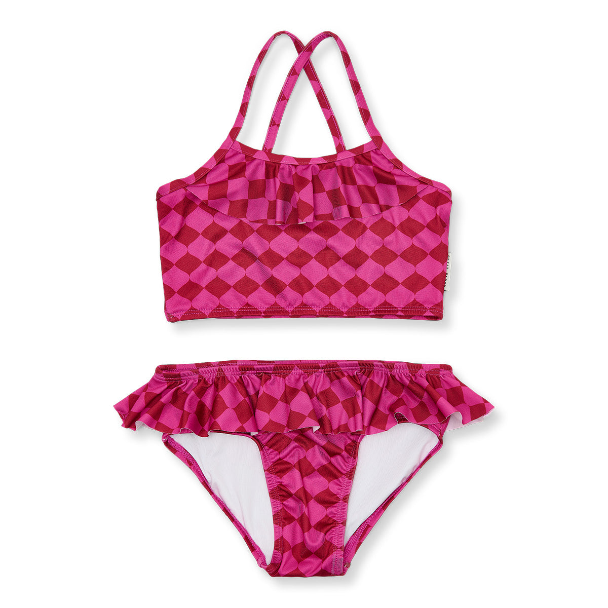 Ruffle Bikini | Berry Blush
