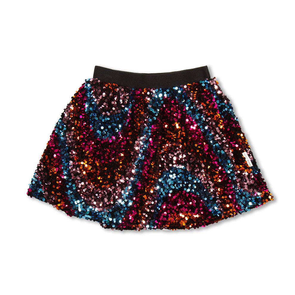 Sequins Skirt | Multi Color