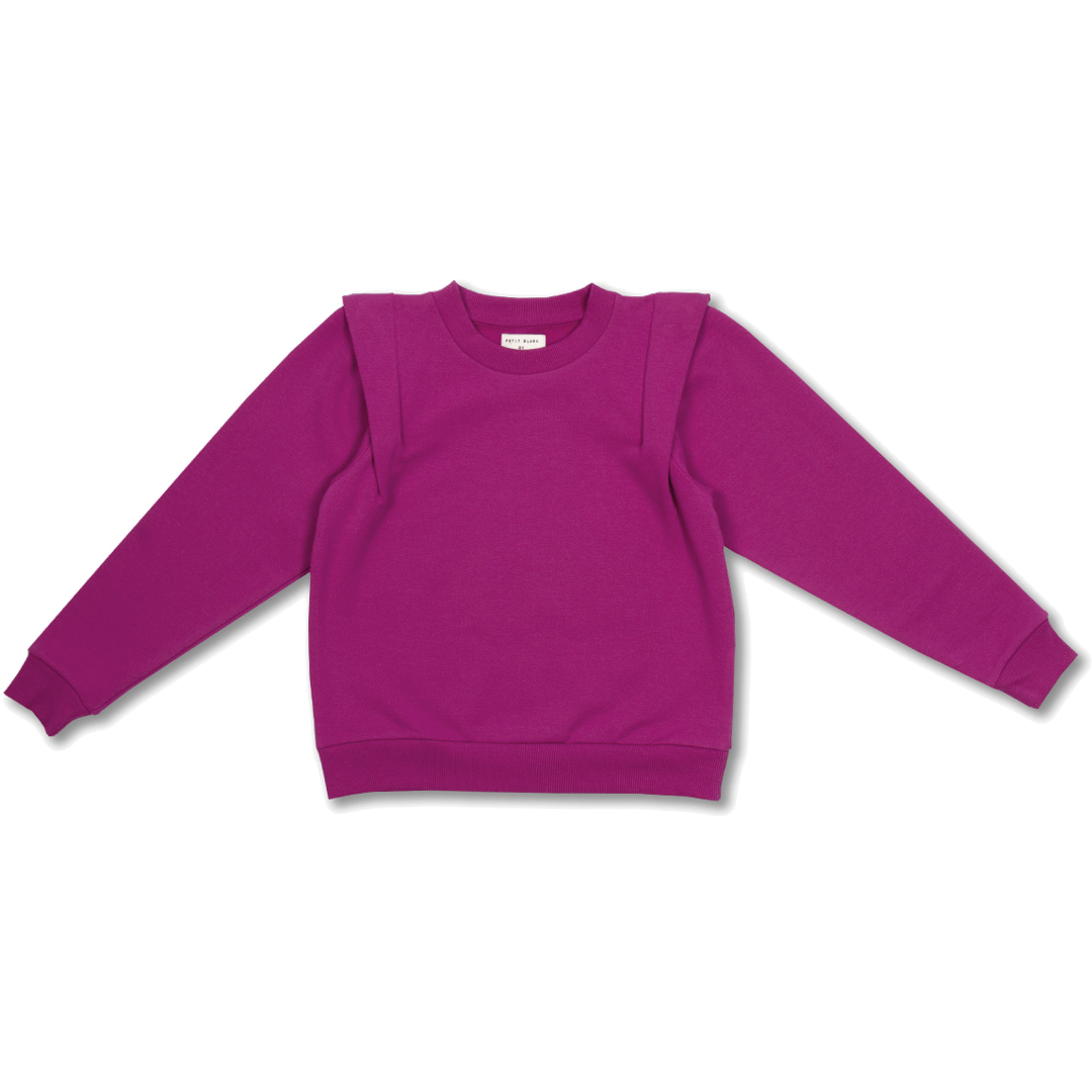 Shoulder Detail Sweater | Violet