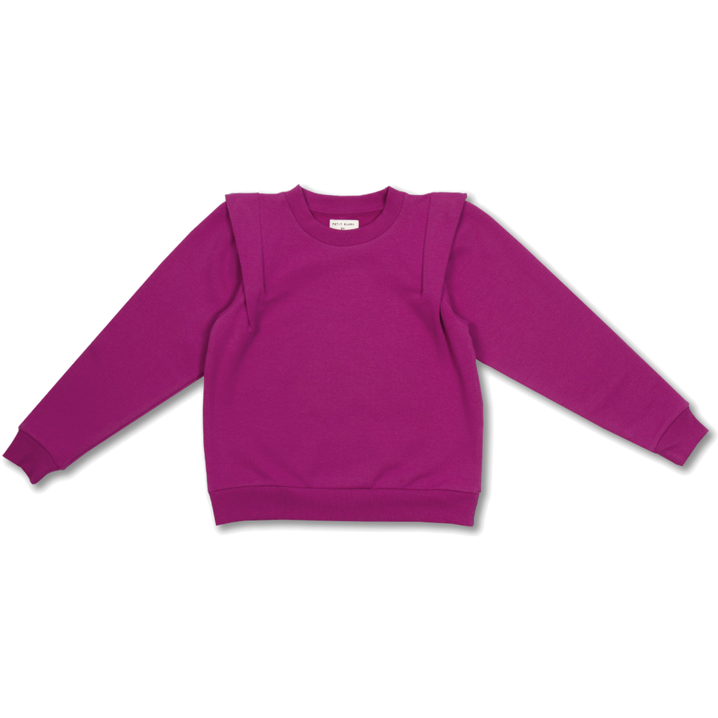 Shoulder Detail Sweater | Violet