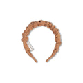 Smocked Headband | Amber Check
