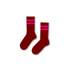 Sports Socks | Red/Pink