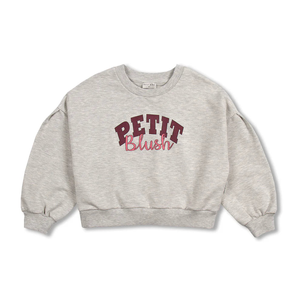Easy Sweater Logo | Grey Melange