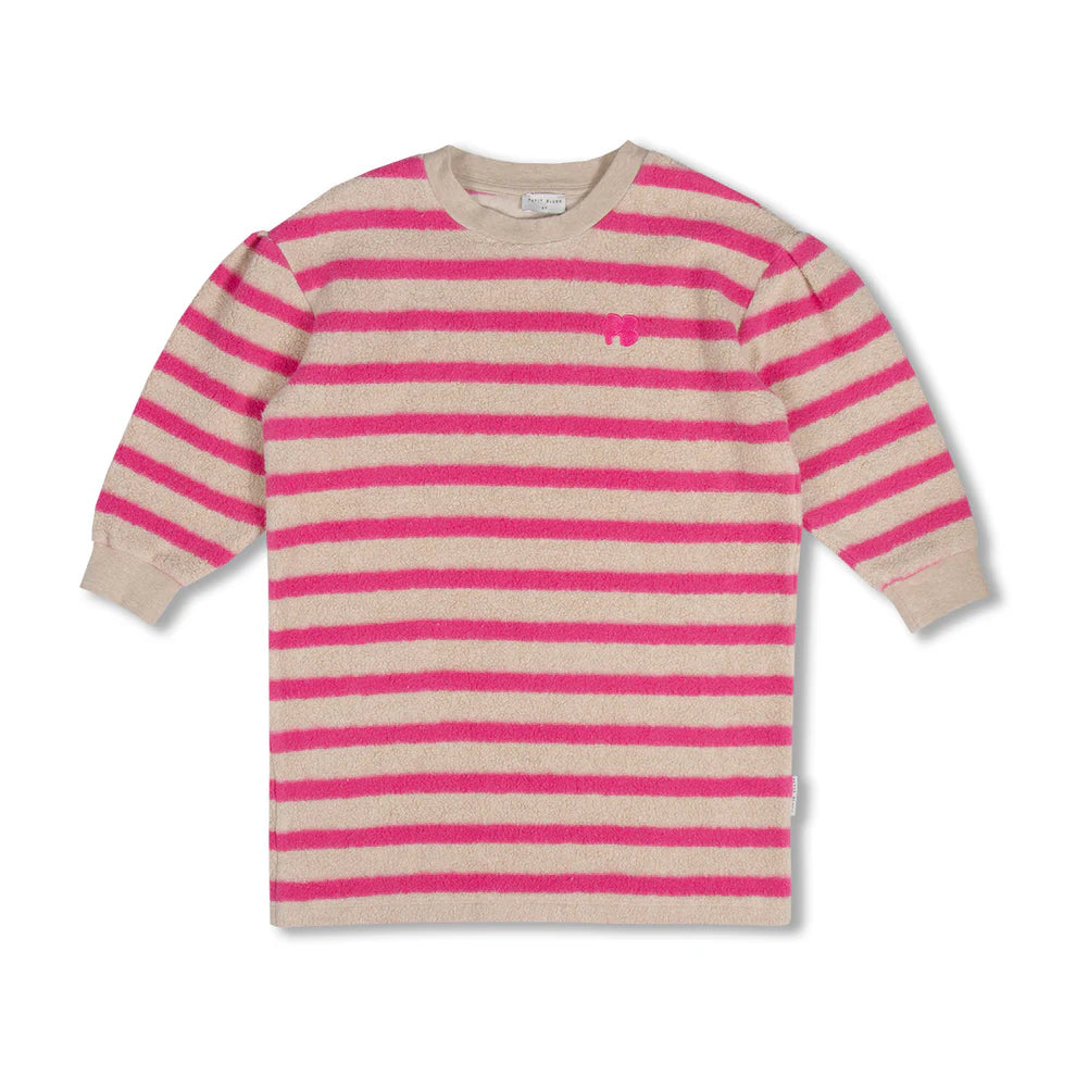 Teddy Sweater Dress | Stripe