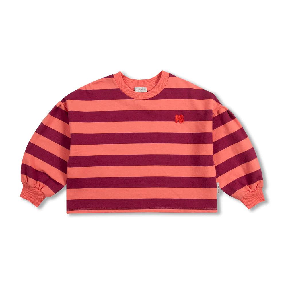 Sweater Stripe | Peach/Beaujolais
