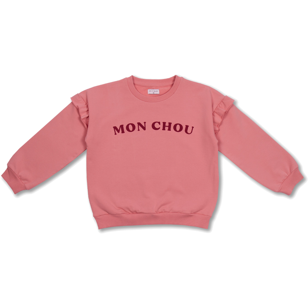 Sweater Ruffle "Mon Chou" | Rosette
