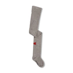 Tights Wing Hearts | Gray Melange