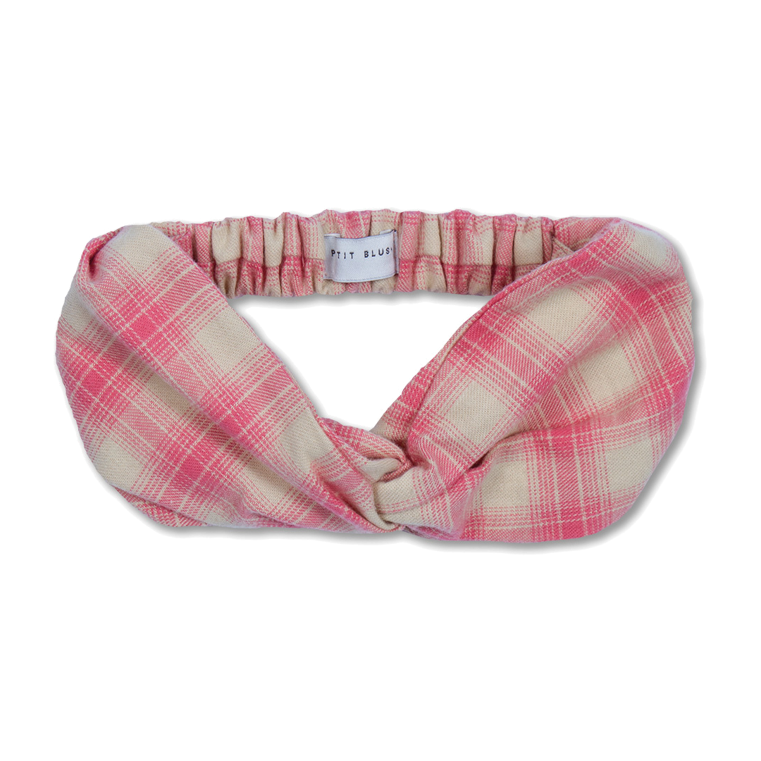 Twisted Headband | Check Rosette