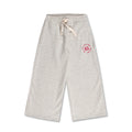 Wide Leg Jogger | Gray Melange