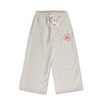 Wide Leg Jogger | Gray Melange