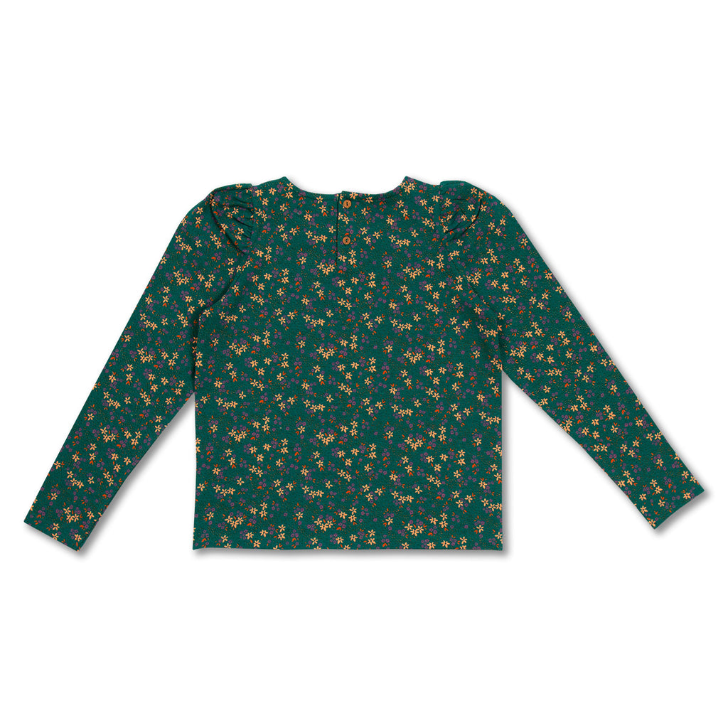 Puff Longsleeve  | Poppy Flower AOP