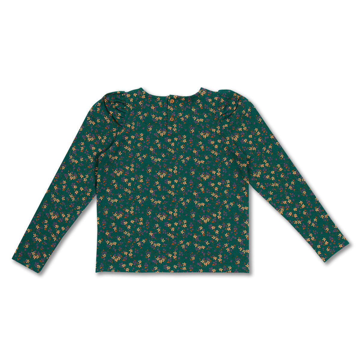Puff Longsleeve  | Poppy Flower AOP