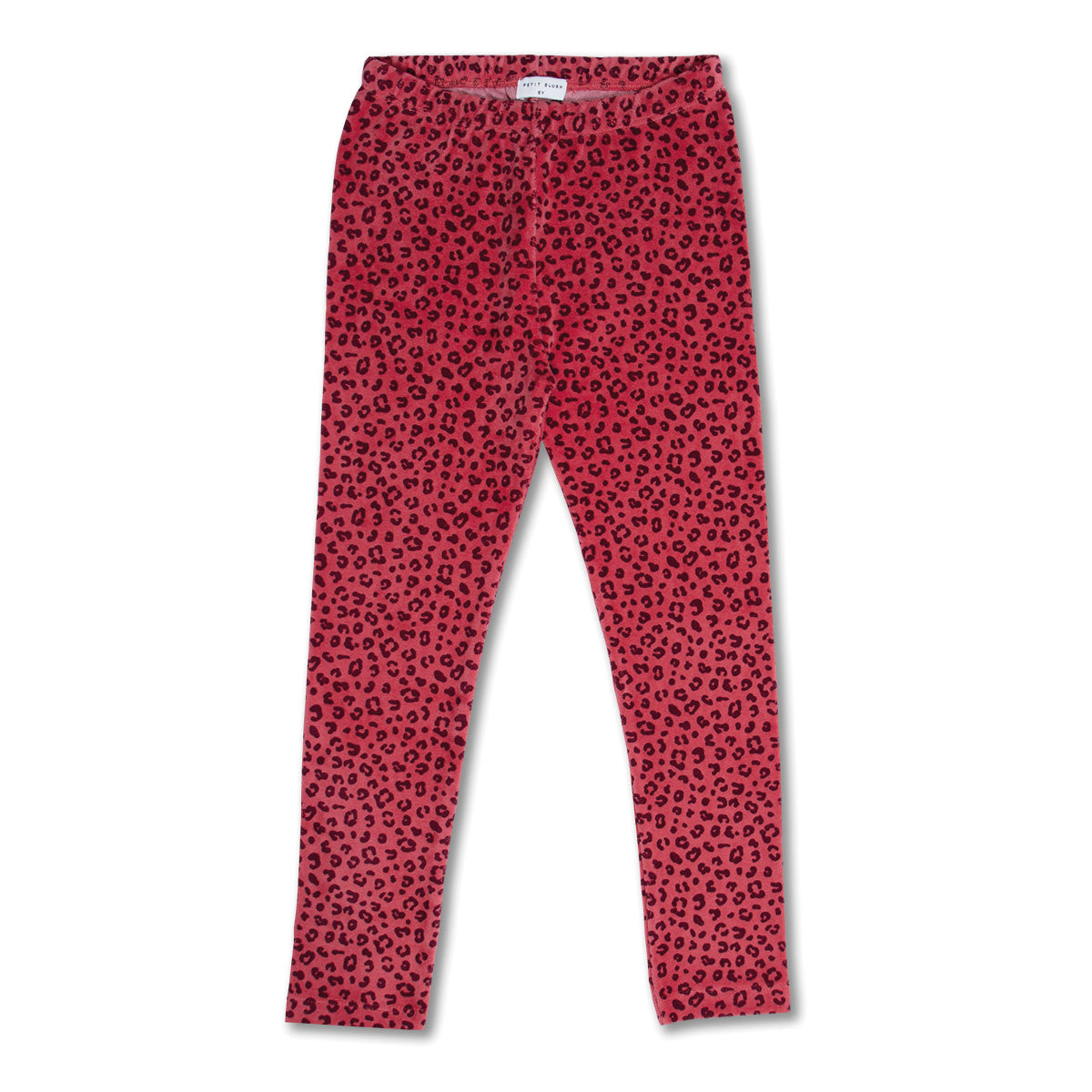 Lola Legging Velour | Red Leopard AOP