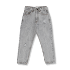 Baggy Fit Jeans | Washed Light Grey