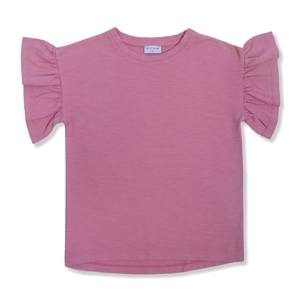Bella Ruffle Tee | Foxclove