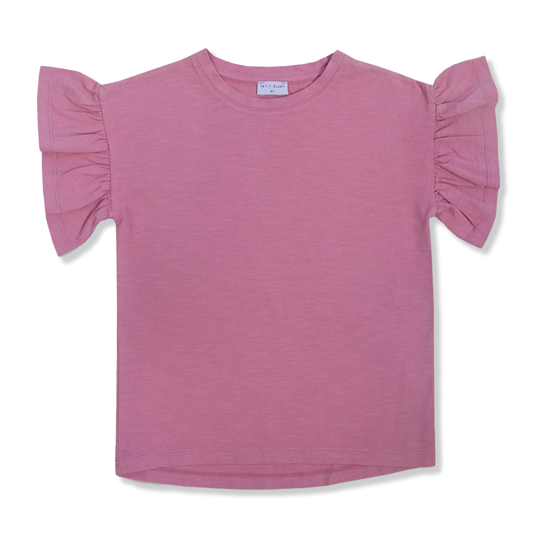 Bella Ruffle Tee | Foxclove