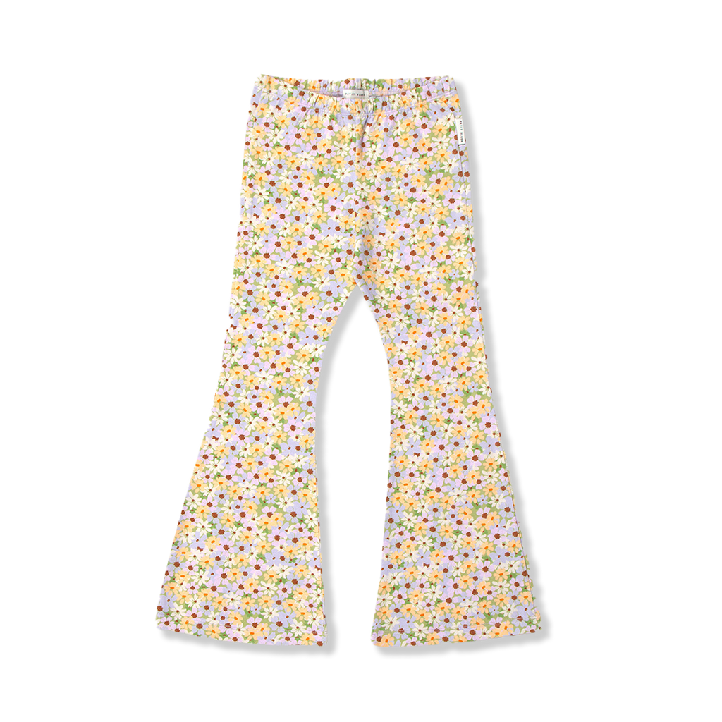 Bowie Flared Pants | Flowers AOP