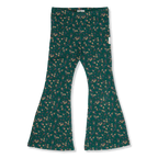 Bowie Flared Pants | Poppy Flower AOP