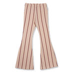 Bowie Flared Pants | Stripes AOP