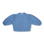 Coco Wide Blouse | Dreamy Blue