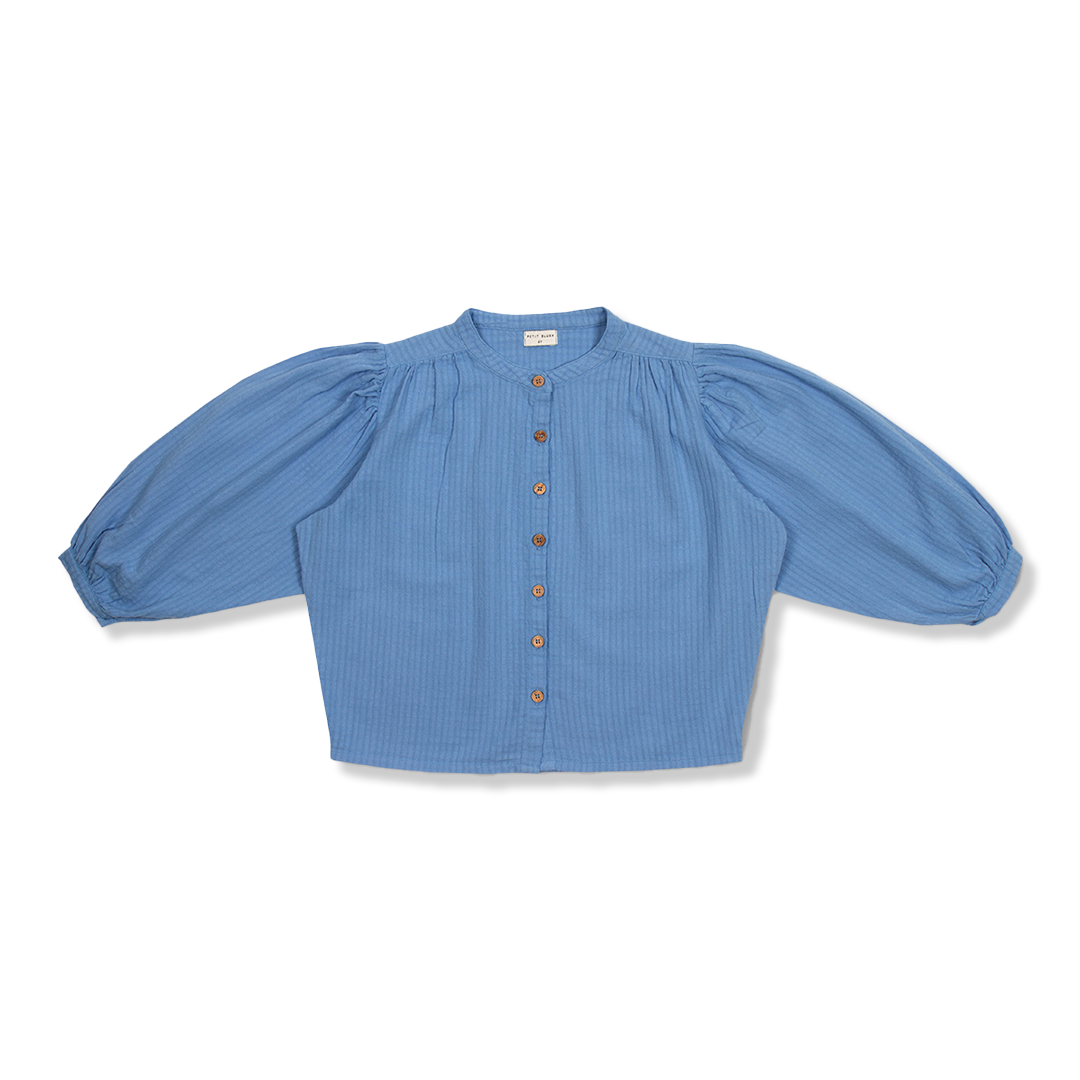 Coco Wide Blouse | Dreamy Blue