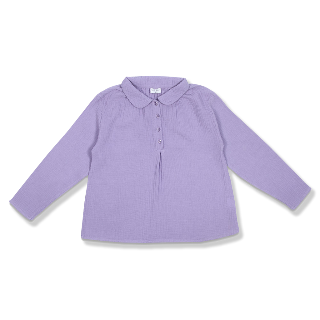 Kragenbluse | Lila Rose