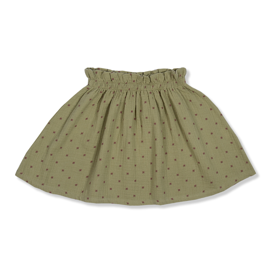 Jazz Mini Skirt | Stars Purple AOP
