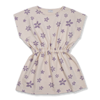 Kaftan Dress | Flower Stars Purple AOP