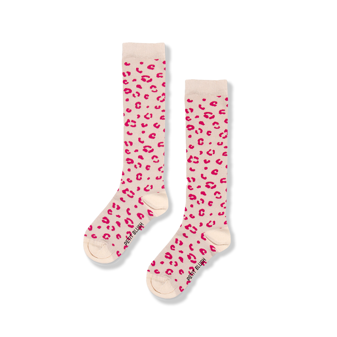 Knee Socks | Leopard AOP