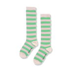 Knee Socks Stripes | Green