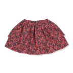 Layered Mini Skirt | Icon Flower AOP