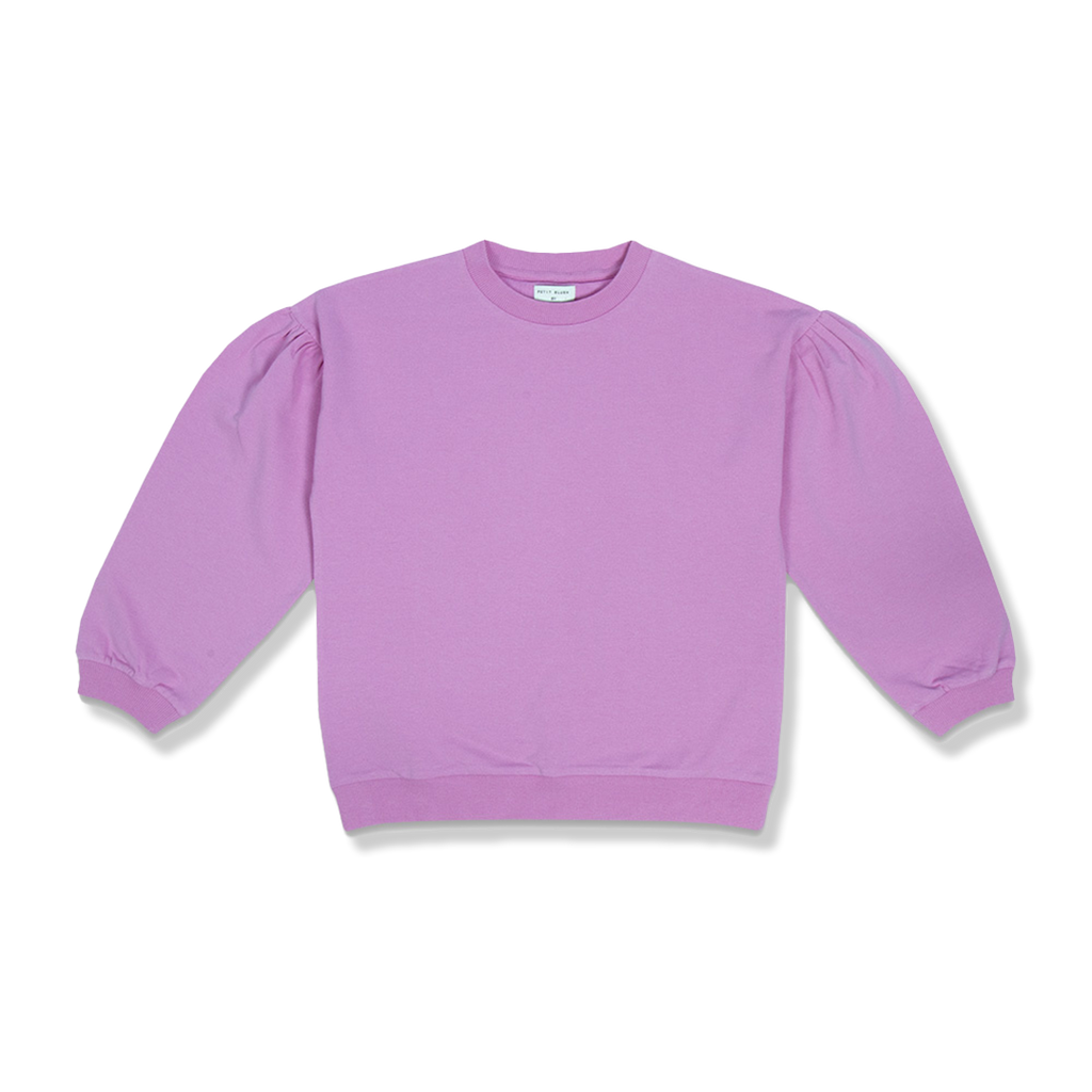 Lois Ballonpullover | Blasses Stiefmütterchen