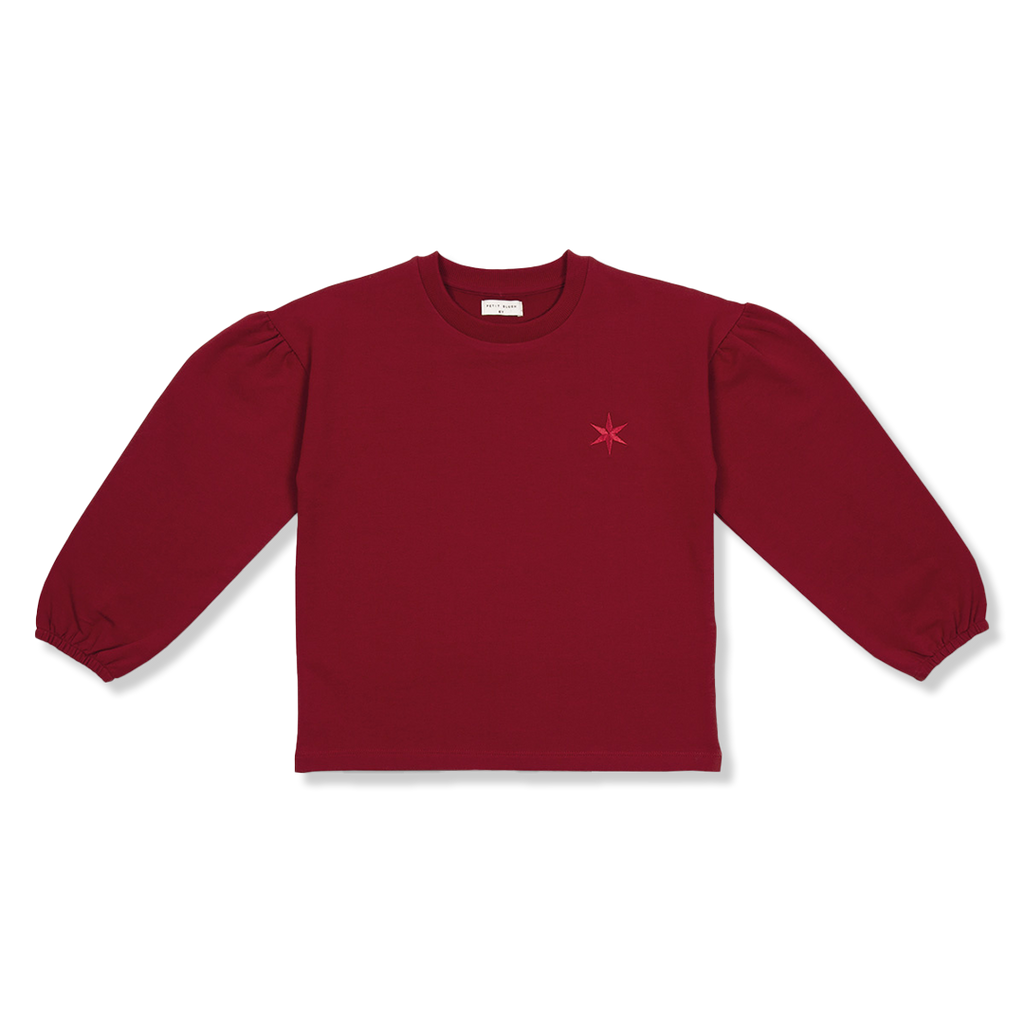 Lois Ballon Sweater | Tibetan Red