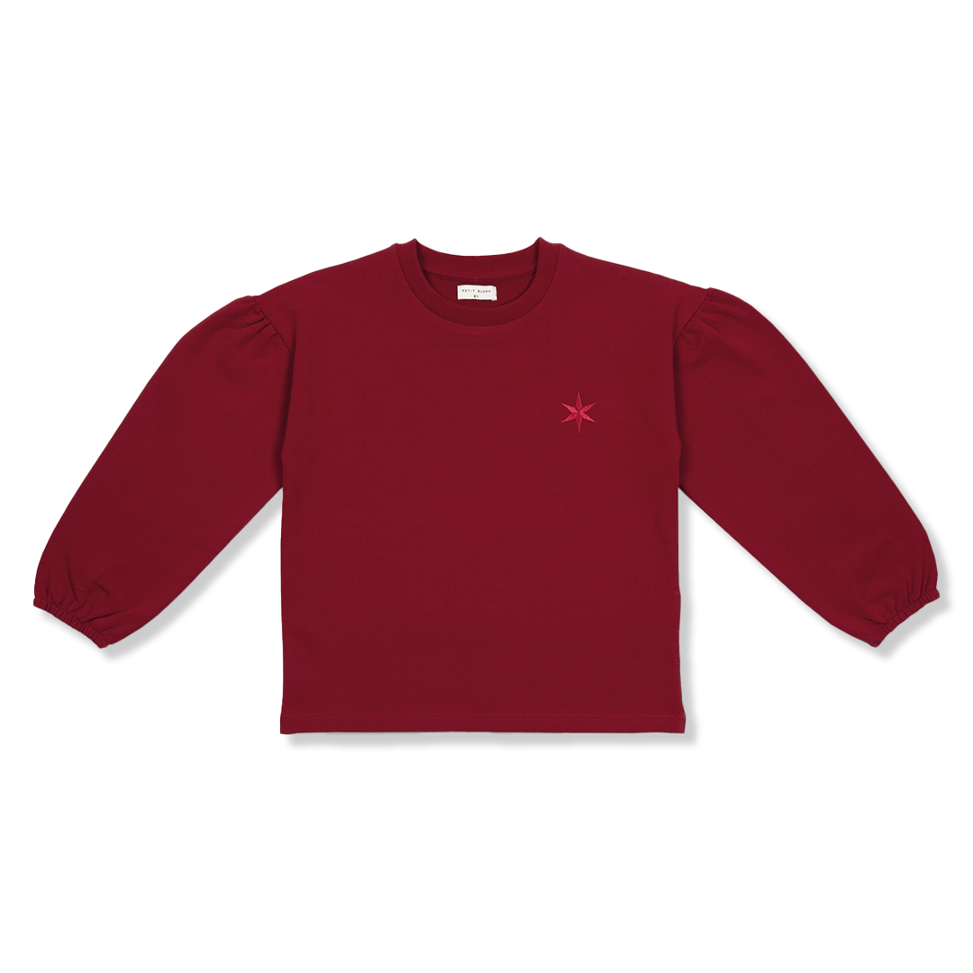 Lois Ballon Sweater | Tibetan Red