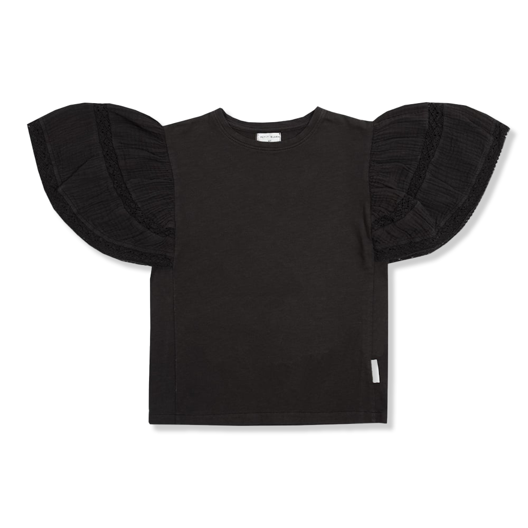 Lucy Wing T-shirt | Raven