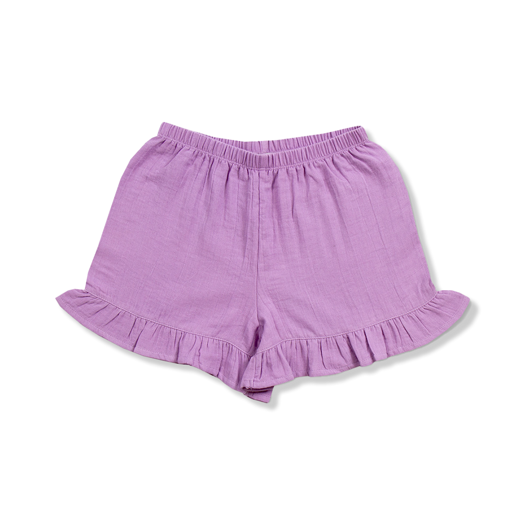 Luna Rüschenshorts | Englischer Lavendel