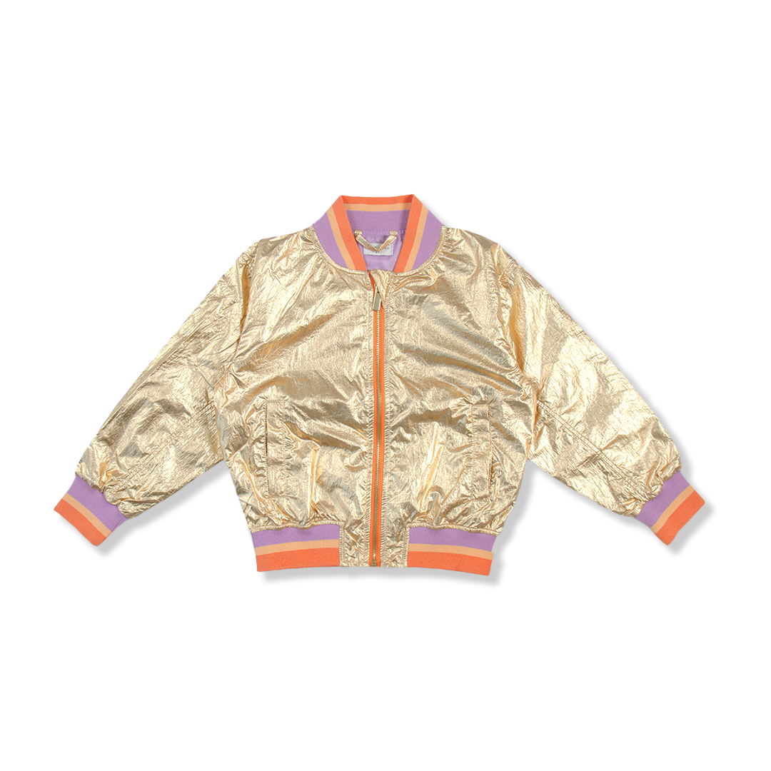 Metallic Jacket | Gold – Petit Blush
