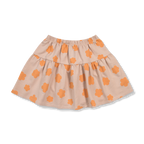 Mini Ruffle Skirt | Big Flower AOP