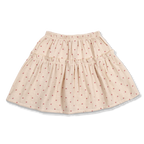 Mini Ruffle Skirt | Stars Red AOP