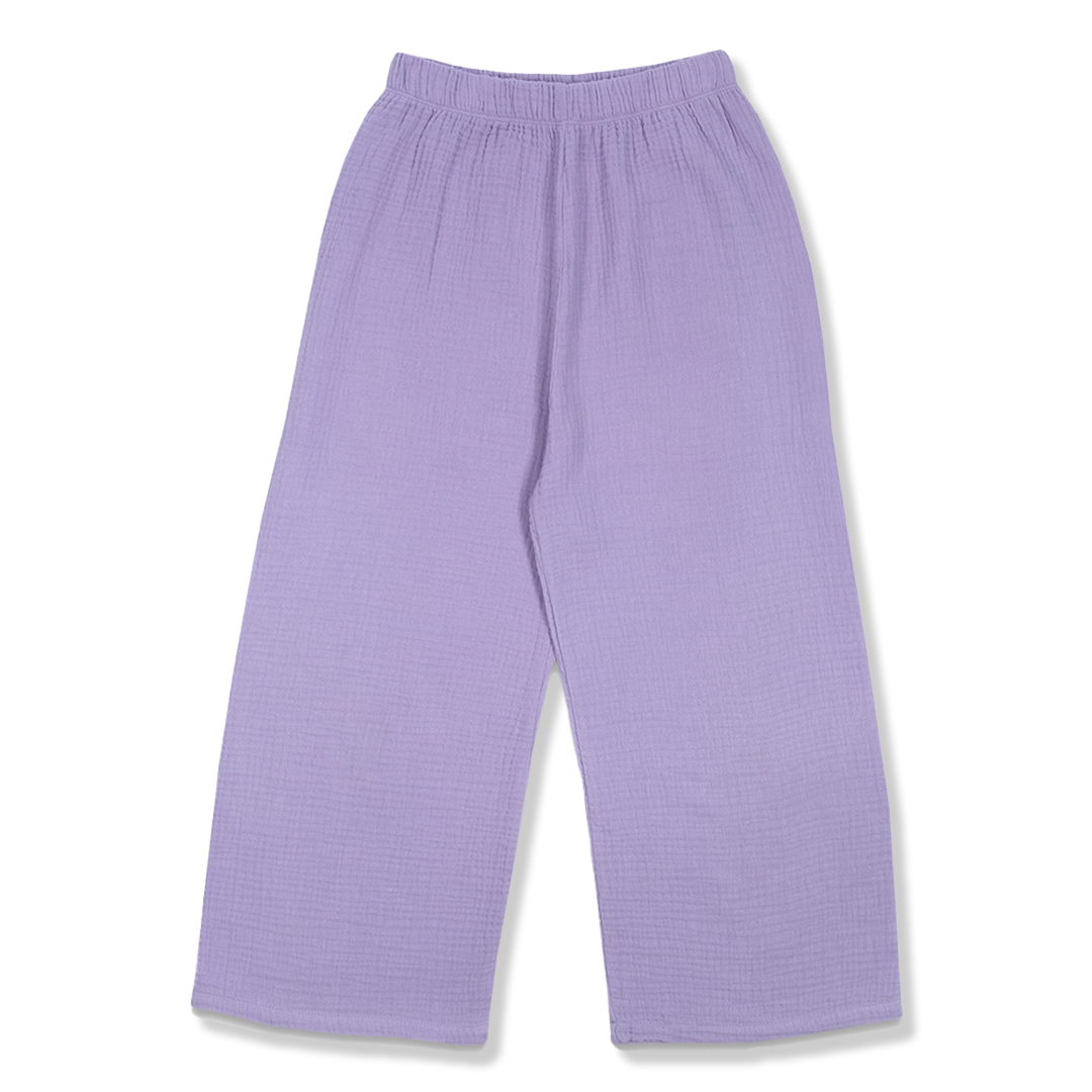 Olivia Wide Leg Pants | Purple Rose