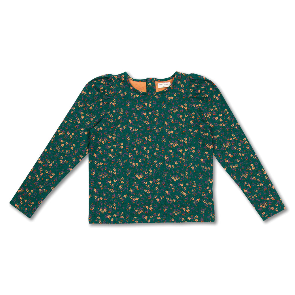Puff Longsleeve  | Poppy Flower AOP