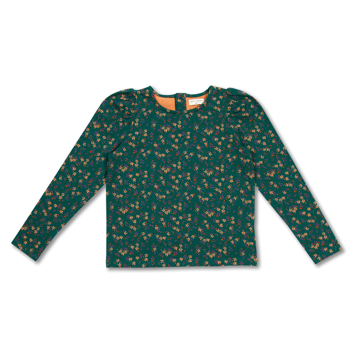 Puff Longsleeve  | Poppy Flower AOP