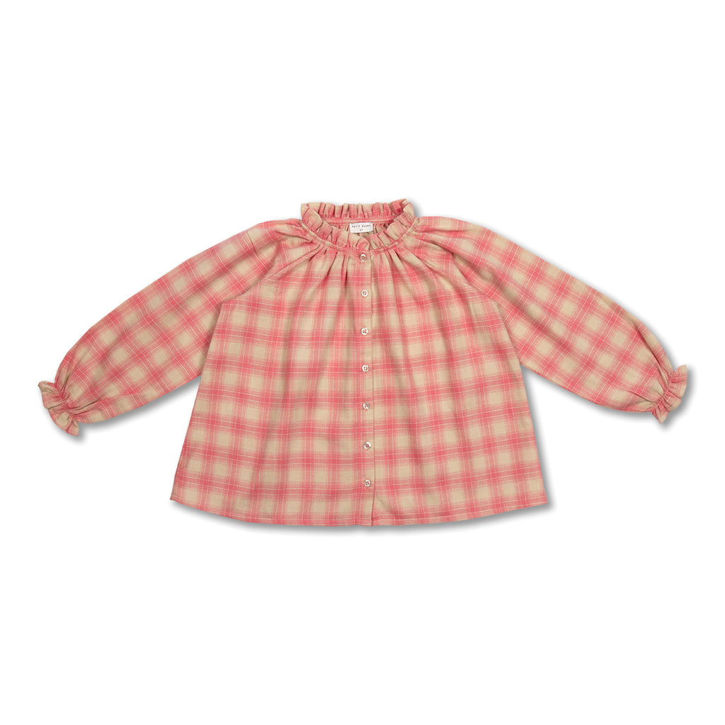 Raglan Blouse | Check Rosette