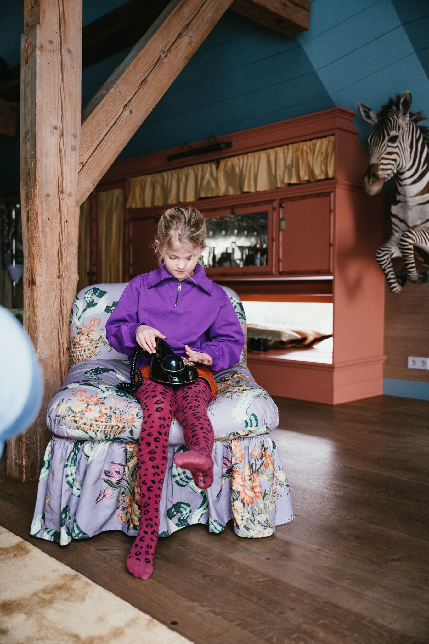 Zipper Sweater | Purple Dream